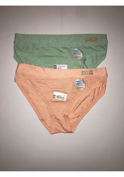 4 Adet Bambu Bikini Külot Karışık