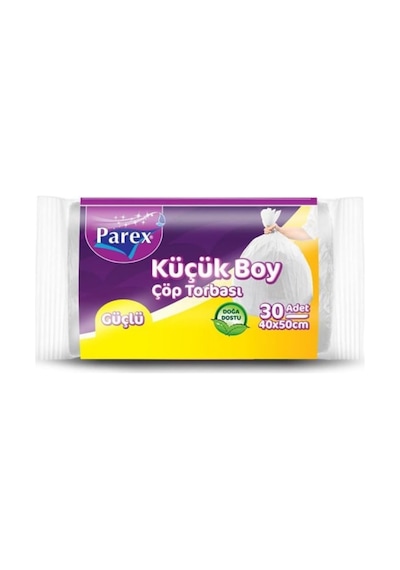 Parex Güçlü Çöp Torbası Mini Boy 5'li Paket