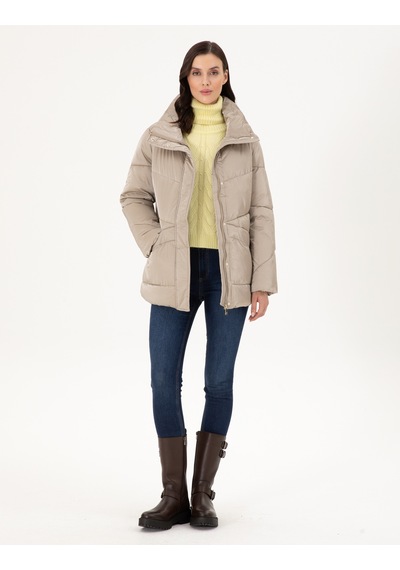 Pierre Cardin Kadın Bej Mont 50290328-vr011