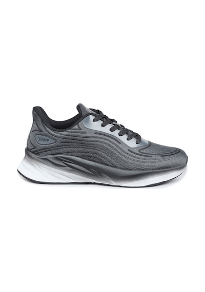 Jump 29716 Siyah - Gri Erkek Sneaker Günlük Spor Ayakkabı