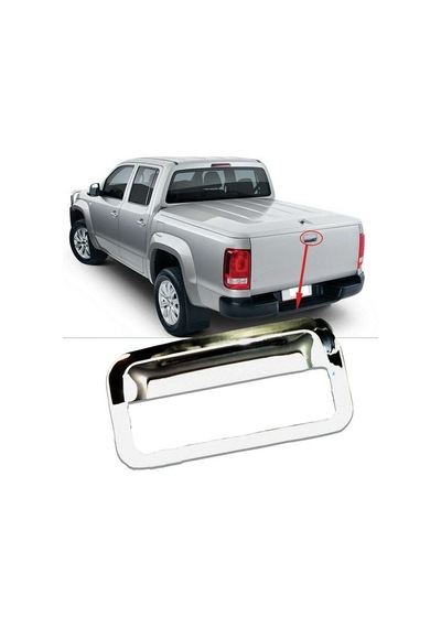 Volkswagen Amarok 2010 Sonrası Bagaj Kapağı Kaplama Krom