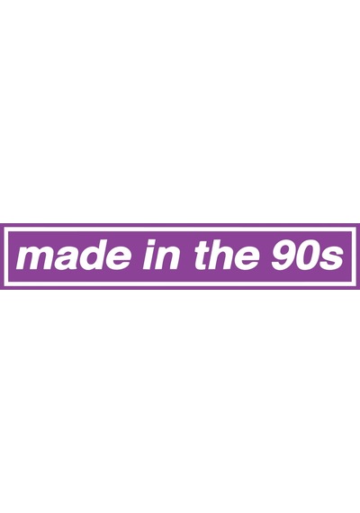 Made In The 90s Araba Stickeri 17x17 Cm Mor