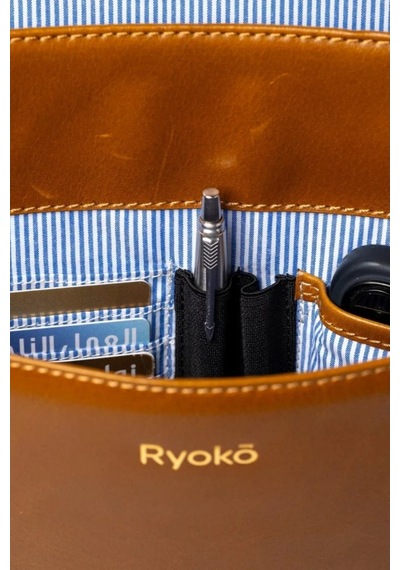 Ryoko Bristol Satchel Deri Evrak Ve Laptop Çantası Evrak Çantası Kahverengi
