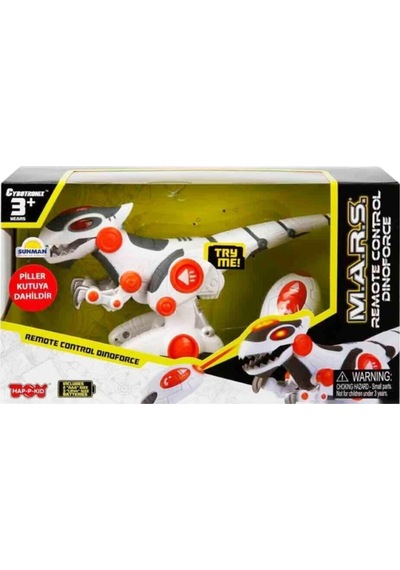 Sunman 41347 Sun-Robot M.A.R.S.Dınoforce Yürüyen Işıklı 25Cm.