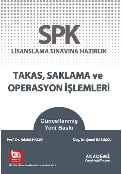 Takas. Saklama ve Operasyon Işlemleri Konu Anlatımlı