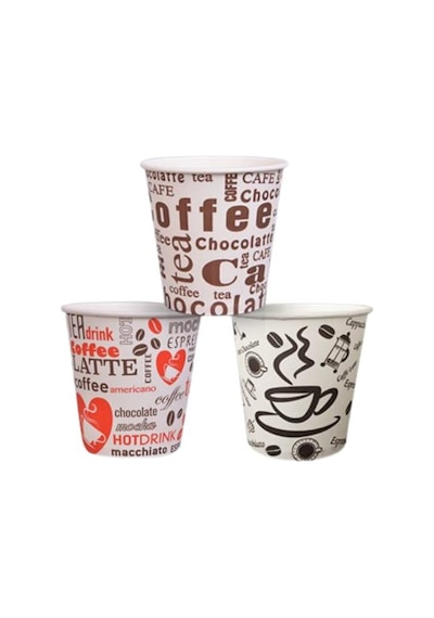 Bencup Karton Bardak 6.5 Oz 50 Adet