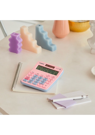 Casio MX-12B-PKLB 12 Haneli Masaüstü Hesap Makinesi