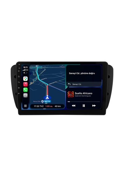 Seat Ibiza Android Multimedya Sistemi 2009-2012 Crv-4932xa 9"