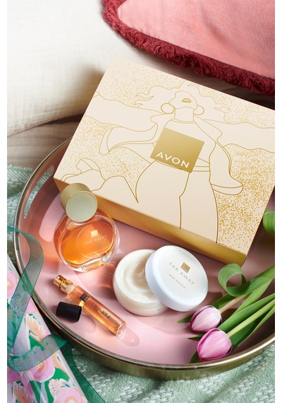 Avon Far Away Kadın Parfüm EDP 50 ML + 10 ML + Vücut Kremi 75 ML