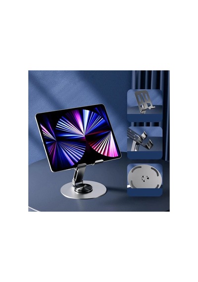 Ally 720 Derece Ayarlanabilir Alüminyum Telefon-tablet Standı- 5775 - Karbul1161-8539