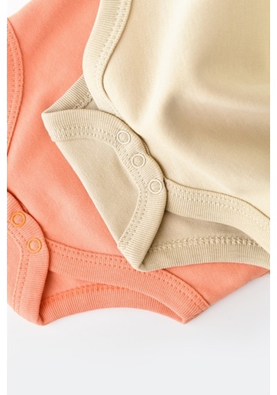 BabyCosy Organik 2li Kısa Kollu Badi Csy3022 001