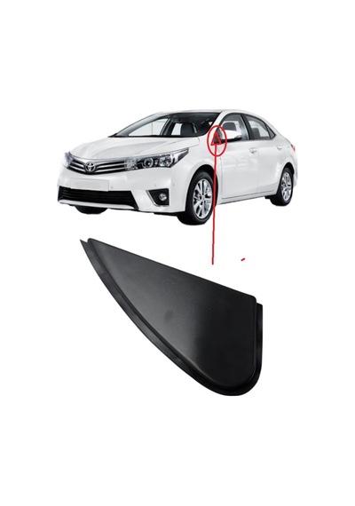 Toyota Corolla Ayna Devamı Bakaliti Sol 2013-2018 Modeller