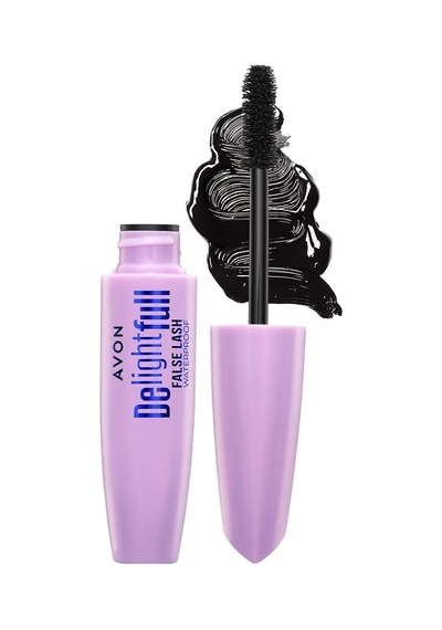 Avon Delightful False Lash Waterproof Maskara Blackest Black
