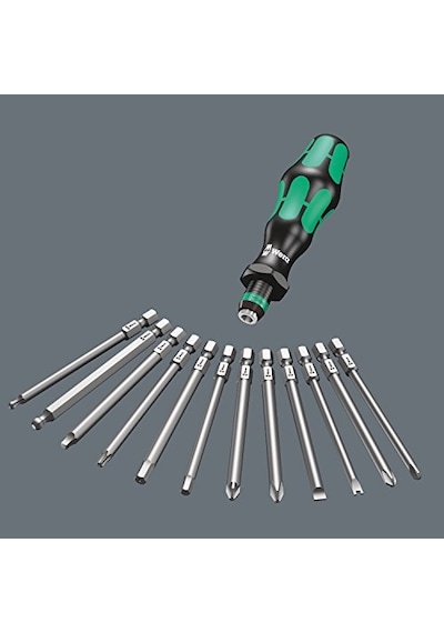 Wera Kraftform Kompakt 60, 17 Parça, Siyah, 05059295001