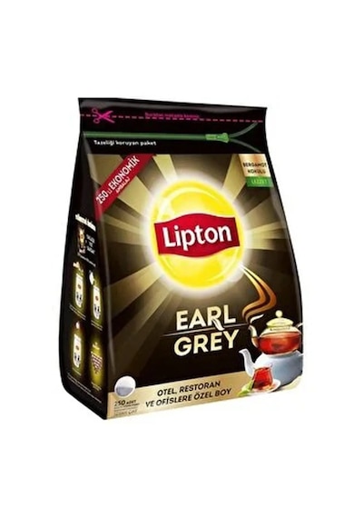 Lipton Earl Grey Demlik Poşet Çay 250'li