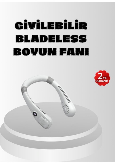 Taşınabilir Boyun Fanı Sessiz Çalışma Ve Usb Şarj Özellikli - Lisinya