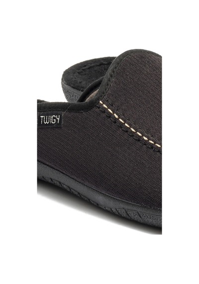 Twigy Luke Erkek Ev Terliği Siyah 41/46