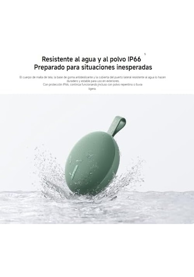 Xiaomi Bluetooth Speaker Essential Taşınabilir Bluetooth 6.0 Hoparlör Yeşil Xiaomi Türkiye Garantili