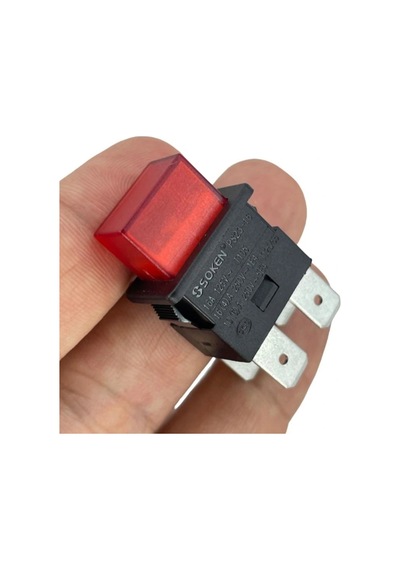 Ic-180h Basmalı Işıklı Anahtar 220v 4p Kalıcılı Ps23-16n