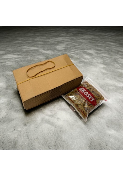 Kauçuk Kasa Paket Lastiği 180x4 12 Kg