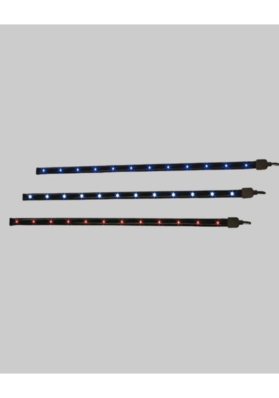 Dekoratif Rgb Led Işık Çubuğu Seti 10 Adet Çubuk Kayan Yıldız Efektli Çok Renkli Rgb