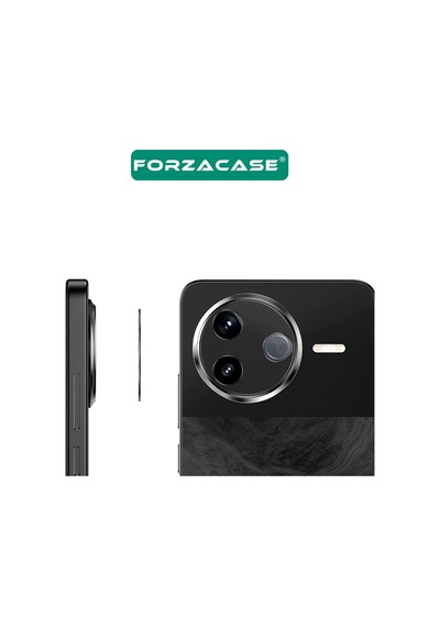 Forzacase Xiaomi Poco F7 Pro İle Uyumlu Kamera Lens Koruma Halkası Siyah - Fc377 Siyah