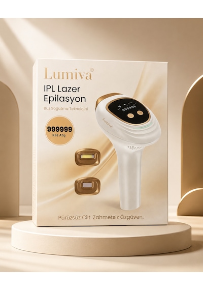 Lmv1020 Ipl Buz Lazer Epilasyon Cihazı 999.999 Atım - Ice Soğutmalı Dokunmatik Ekran Safir Başlık