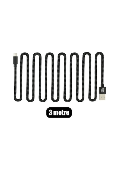 Nettech NT-DC02 İp Örgü 300 CM Micro Data Kablo