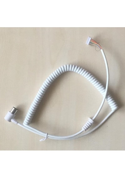 Spiral Kablo 8 Pin Dın Soketli ( Hill-Rom Uyumlu)