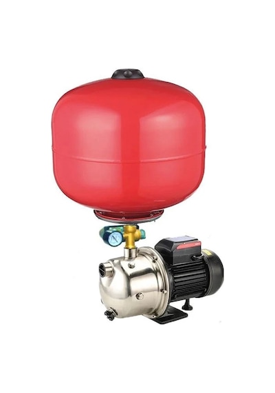 Nortek Jsp Inox Dik Jet Pompalı Paket Hidrofor 24 Litre Dik Tanklı