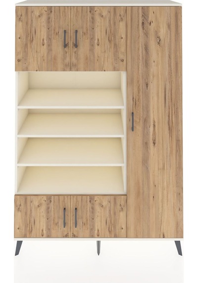Hyperion Dolap 11 Raflı 5 Kapaklı 132x44x195 Aytaşı-çam/aytaşı Aytaşı Hyperion Dolap 11 Raflı 5 Kapaklı 132x44x195 Aytaşı-çam/aytaşı Aytaşı