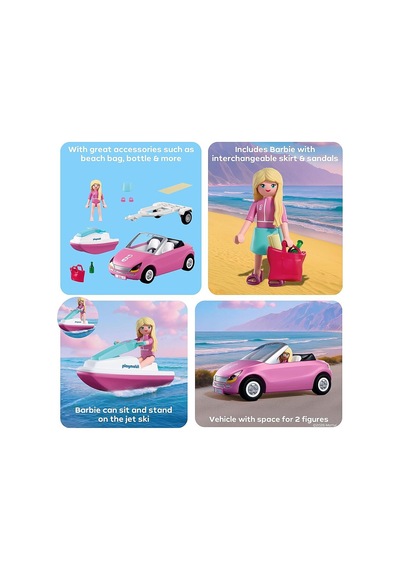 Playmobil X Barbie Convertible 72123