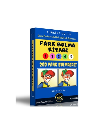 Fark Bulma Kitap Seti 400 Kaliteli Resim
