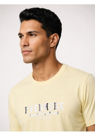 LOFT Regular Fit Erkek Tshirt K.kol Lf2042951 Q1.v1 Sarı