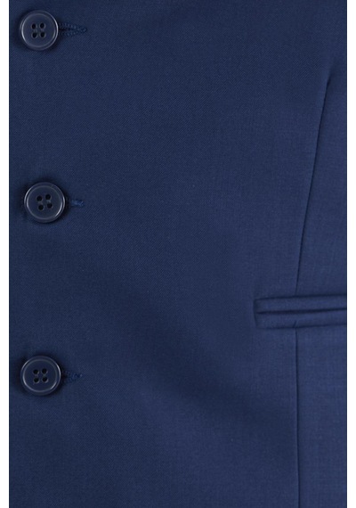 Efor Y 102 Slim Fit Klasik Parlement Yelek Mavi