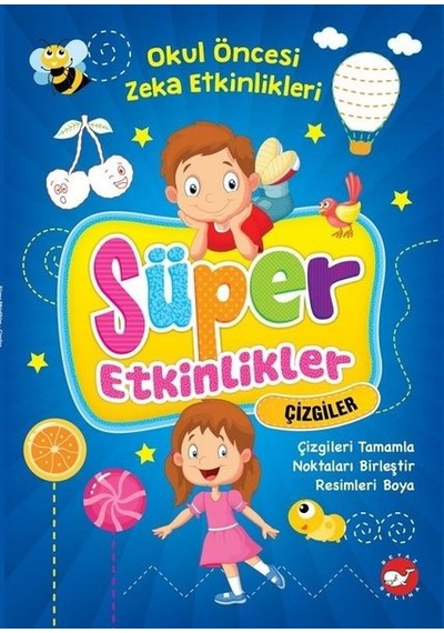 Çizgiler-Süper Etkinlikler- Beyaz Balina Yayınları