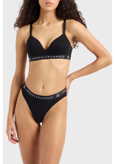 Armani Exchange Bayan Sütyen 947027 Cc502 00020 Siyah Siyah