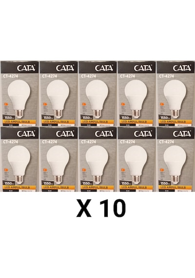 Ct - 4274 Led Ampul 15w 1550lm 10 Adet