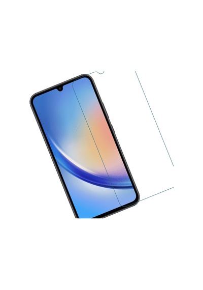 ErkMobile Samsung Galaxy Uyumlu A34 Kırılmaz Ekran Koruyucu Temperli Cam