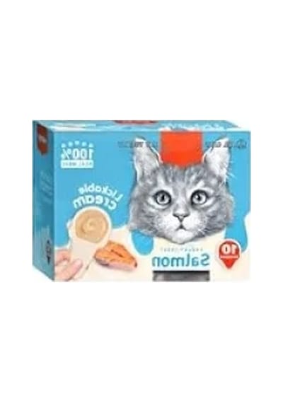 Somon Aromalı Kaşıklı Kedi Ödül Kreması 10 X 16 Gr