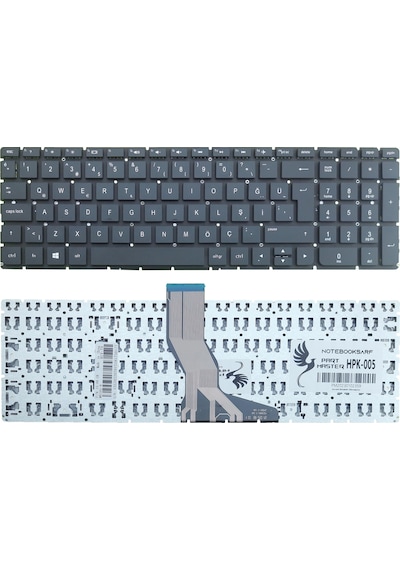 HP Uyumlu Envy X360 15-w100nt N7k18ea Klavye -siyah Tr-