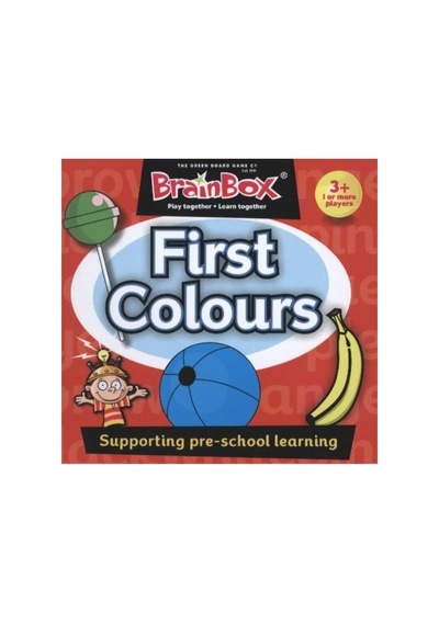 The Green Board Game Co. Brainbox Ilk Renklerim First Colours