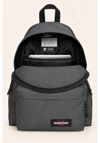 Eastpak Day Pak'r Unisex Sırt Çantası Siyah Gri Laptop Bölmeli Geniş Hacimli Günlük Okul Çantası