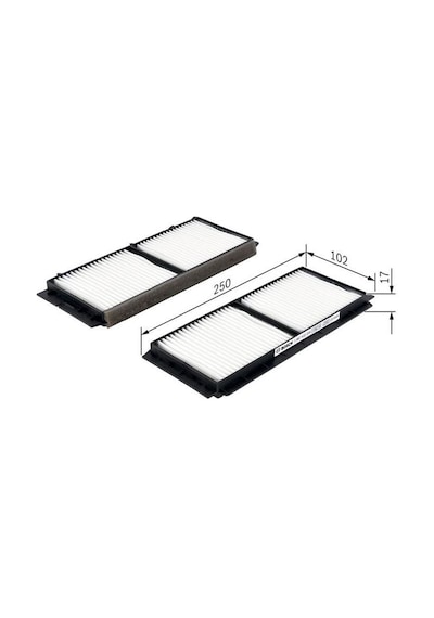 BOSCH 1987432132 POLEN FİLTRESİ i20 08- ÇİFTLİ