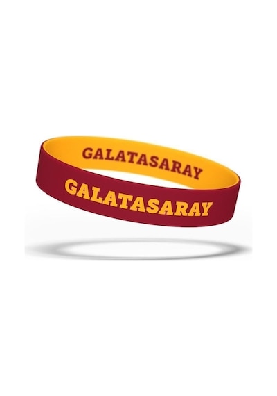 Galatasaray  Silikon Yetişkin Bileklik İsme Özel Kutulu 001