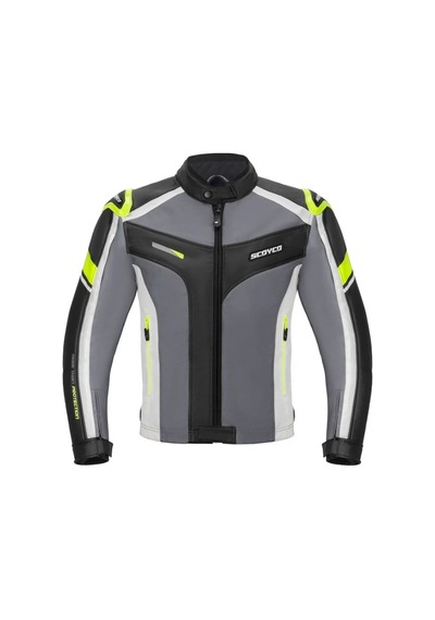 Motosiklet Montu Korumalı 4 Mevsim Pu Kaplama Polyester Kumaş Mont