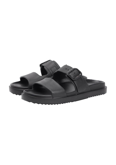 Tommy Hilfiger Kadın Light Double Strap Sandal Terlik Fw0fw08953bds Siyah