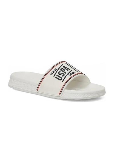 U.S. Polo Assn. U.s.polo Assn Roland 6fx Beyaz Unisex Anatomik Spor Plaj Terliği