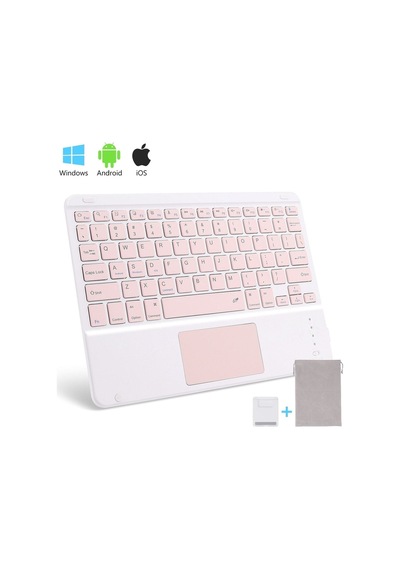 Taşınabilir Ios, Android, Windows Uyumlu Bilgisayar, Tablet, Telefon Touchpad Kablosuz Q K Karışık