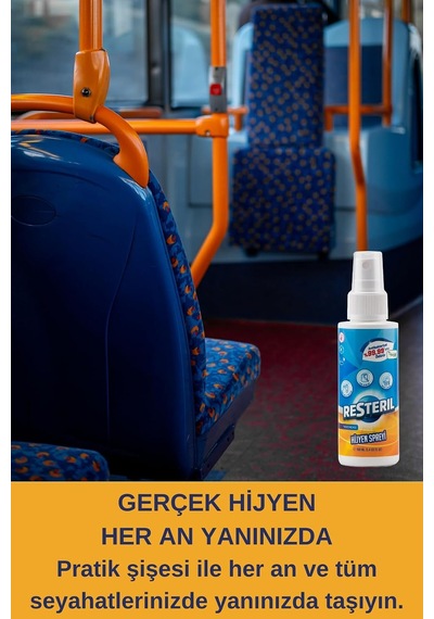Hipokloröz Hijyen Spreyi Seti 3x100ml Dezenfektan Etkili Alkolsüz Antibakteriyel Yüzey Temizleyici